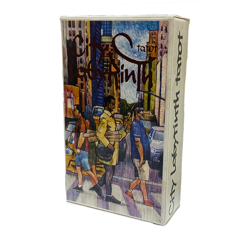 بطاقات تاروت مدينة المتاهة، مج - مراجعة Tarot Cards Deck With Guidebook وسعره