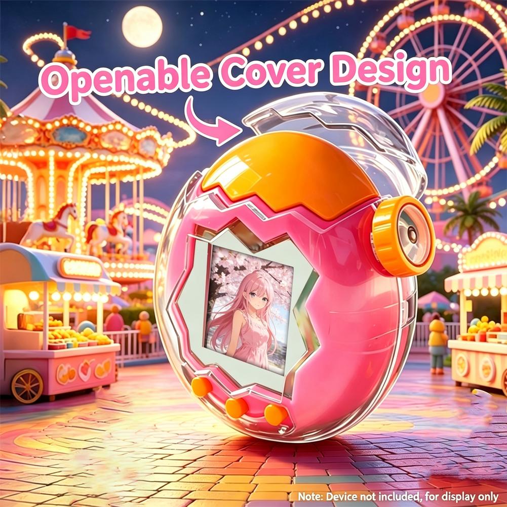 غطاء حماية شفاف من البولي كربو - مراجعة Tamagotchi Electronic Pet Virtual وسعره