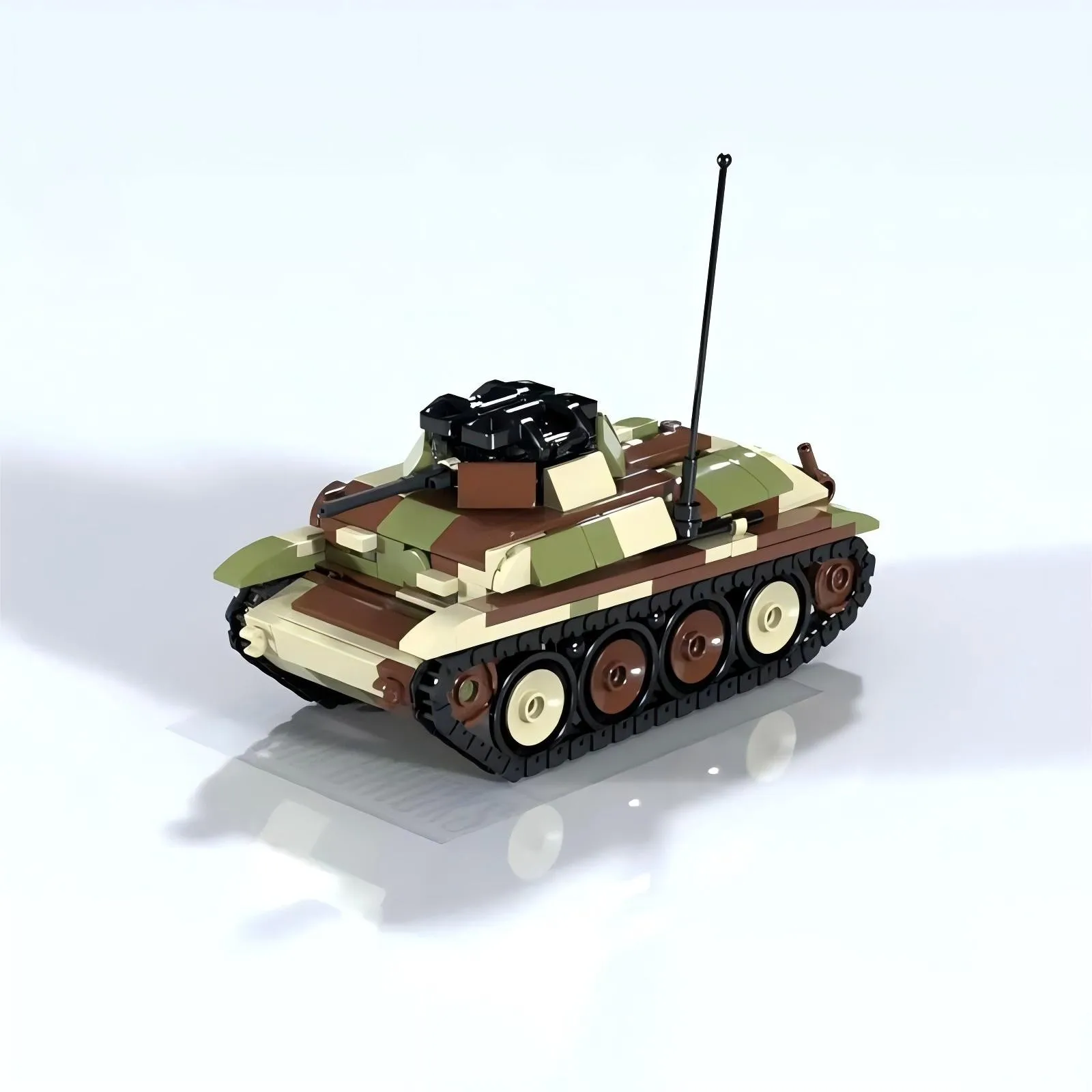 مجموعة مكعبات بناء مركبة قتال  - مراجعة Lego Compatible Military Tank وسعره